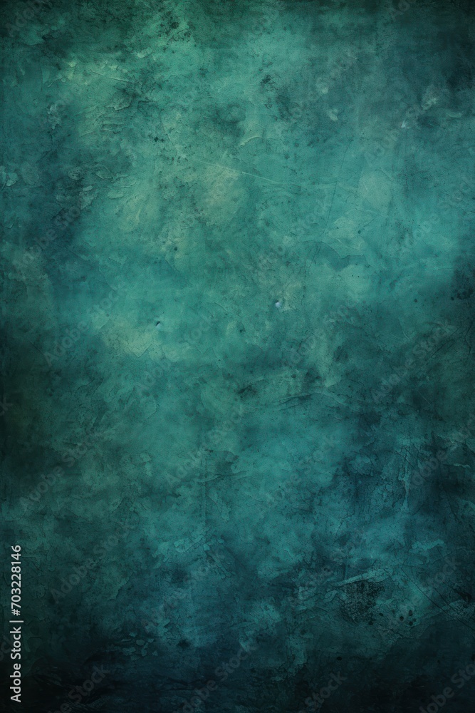 Grunge dark cyan background 