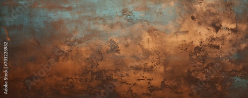 Grunge copper background  photo