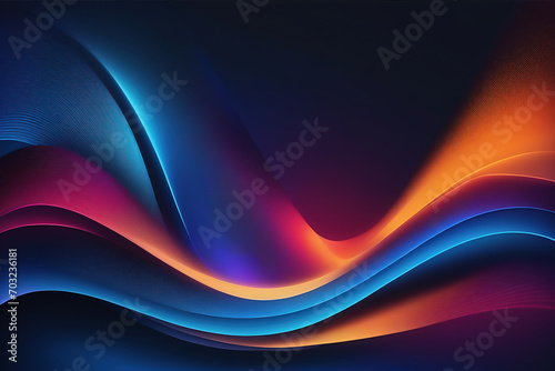 Abstract Light in the Dark Background