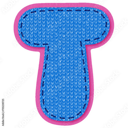 Wallpaper Mural Fabric Alphabet Letter T Torontodigital.ca