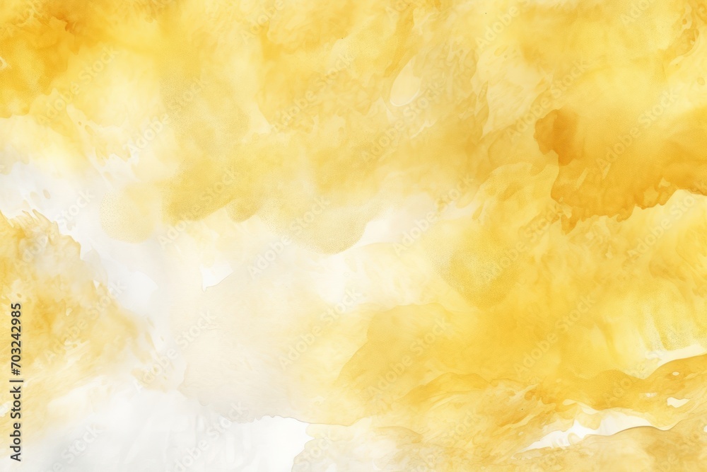 Gold watercolor abstract background