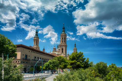 Zaragoza is the capital of Aragon  one of the autonomous communities in northeastern Spain. In the center of the city is the baroque basilica of Our Lady of Pilar  Spain