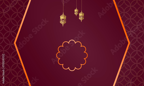 Wallpaper Mural Muslim banners are suitable for event and greeting backgrounds Torontodigital.ca
