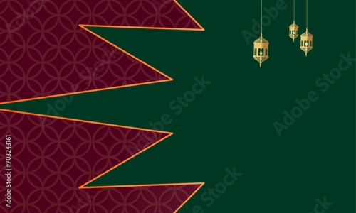 Wallpaper Mural Muslim banners are suitable for event and greeting backgrounds Torontodigital.ca