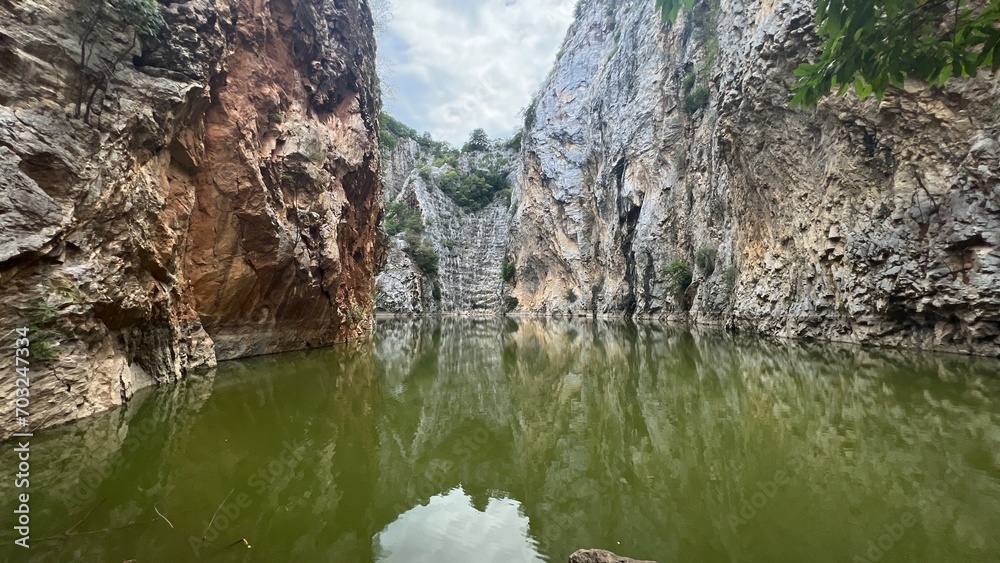 Beautiful hidden spot at Khao Ngu stone park, Ratchaburi, Thailand. Beautiful hidden spot at Khao Ngu stone park, Ratchaburi, Thailand.