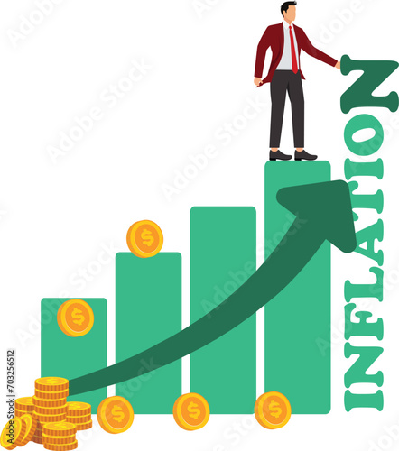 Inflation, Currency, Demolished, Dollar Sign, Paper Shredder, Cutting, Businessman