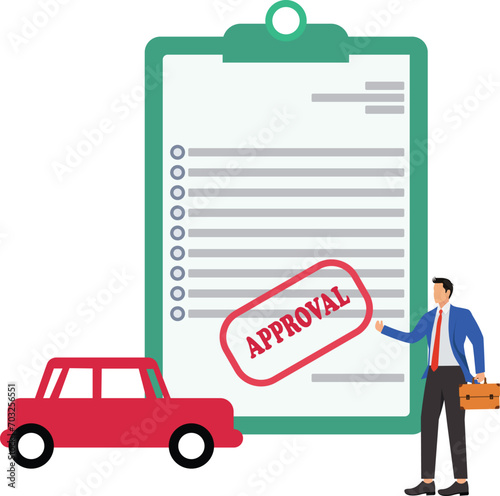 Permission Concept, Car, Driving, Speed, Motor Vehicle, Businessman