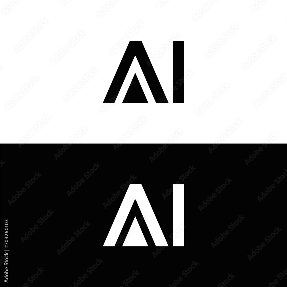 AI logo. AI set , A I design. White AI letter. AI, A I letter logo design. Initial letter AI letter logo set, linked circle uppercase monogram logo. A I letter logo vector design.
AI logo. AI set , A I design. White AI letter. AI, A I letter logo design. Initial letter AI letter logo set, linked circle uppercase monogram logo. A I letter logo vector design.