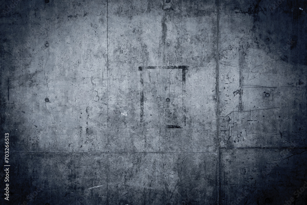 Obraz premium Grungy and smooth bare concrete wall