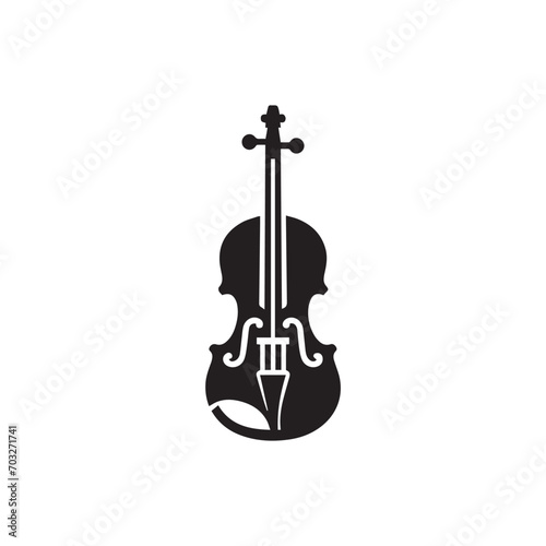 Violin icon vector