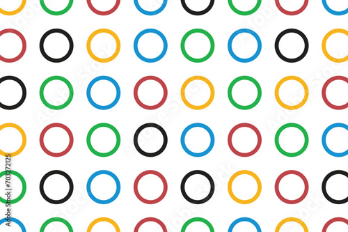 Abstract background with colored circle patterns