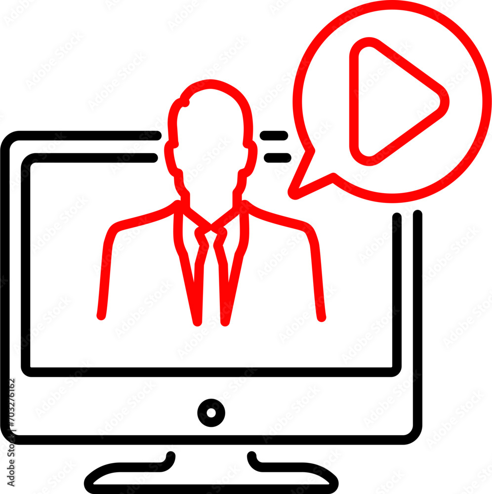 Obraz premium Webinar