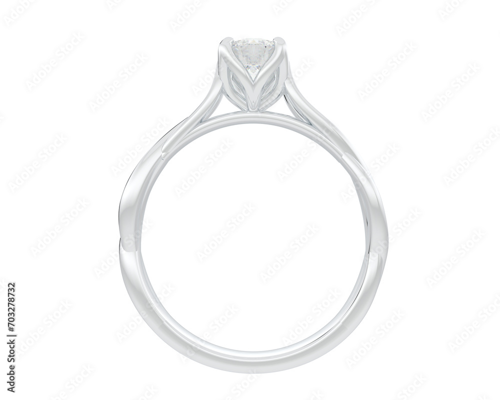Jewelry isolated on background. 3d rendering - illustration Jewelry isolated on background. 3d rendering - illustration