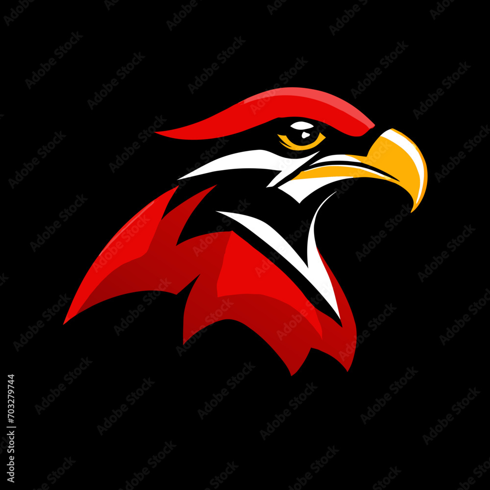 Obraz premium Bird Logo Design Creative