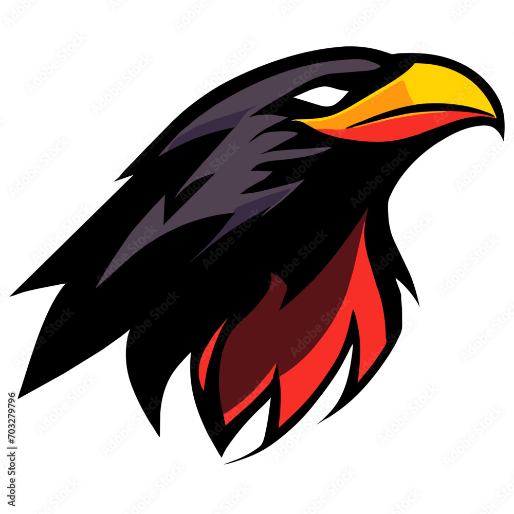 Obraz premium Bird Logo Design Creative