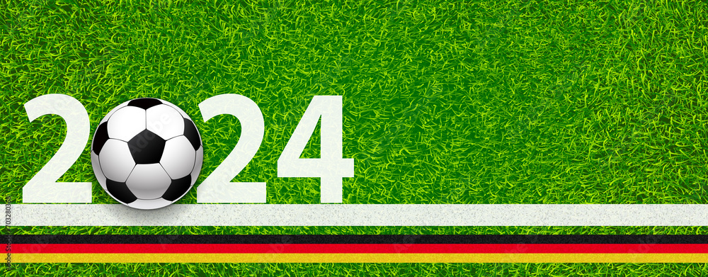 Obraz premium Fussball 2024