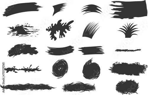 Hand drawn illustrator brush pack