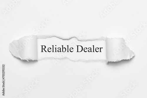 Reliable Dealer	 photo