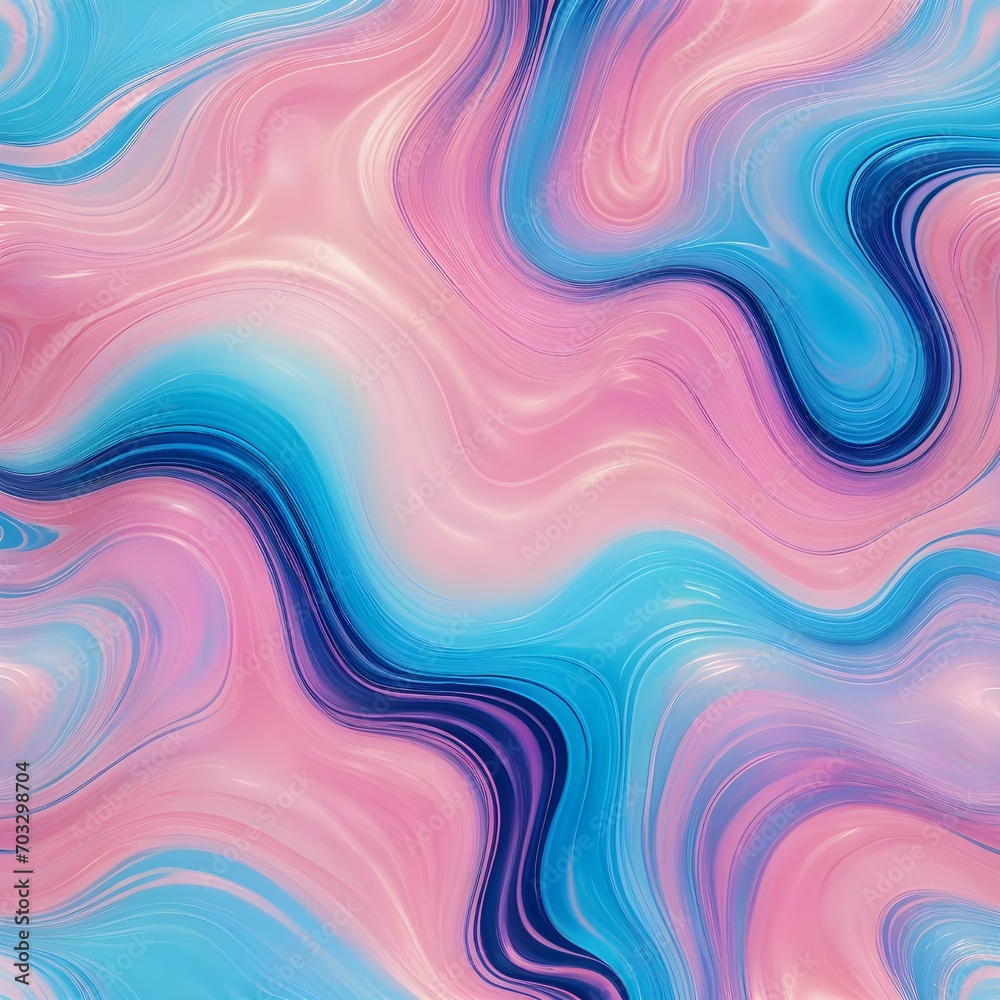 Obraz premium 01 blue and pink swirl