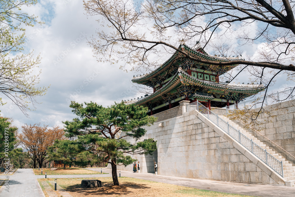 Yeongnam Jeilgwan Gate traditional architecture in Daegu, Korea Yeongnam Jeilgwan Gate traditional architecture in Daegu, Korea