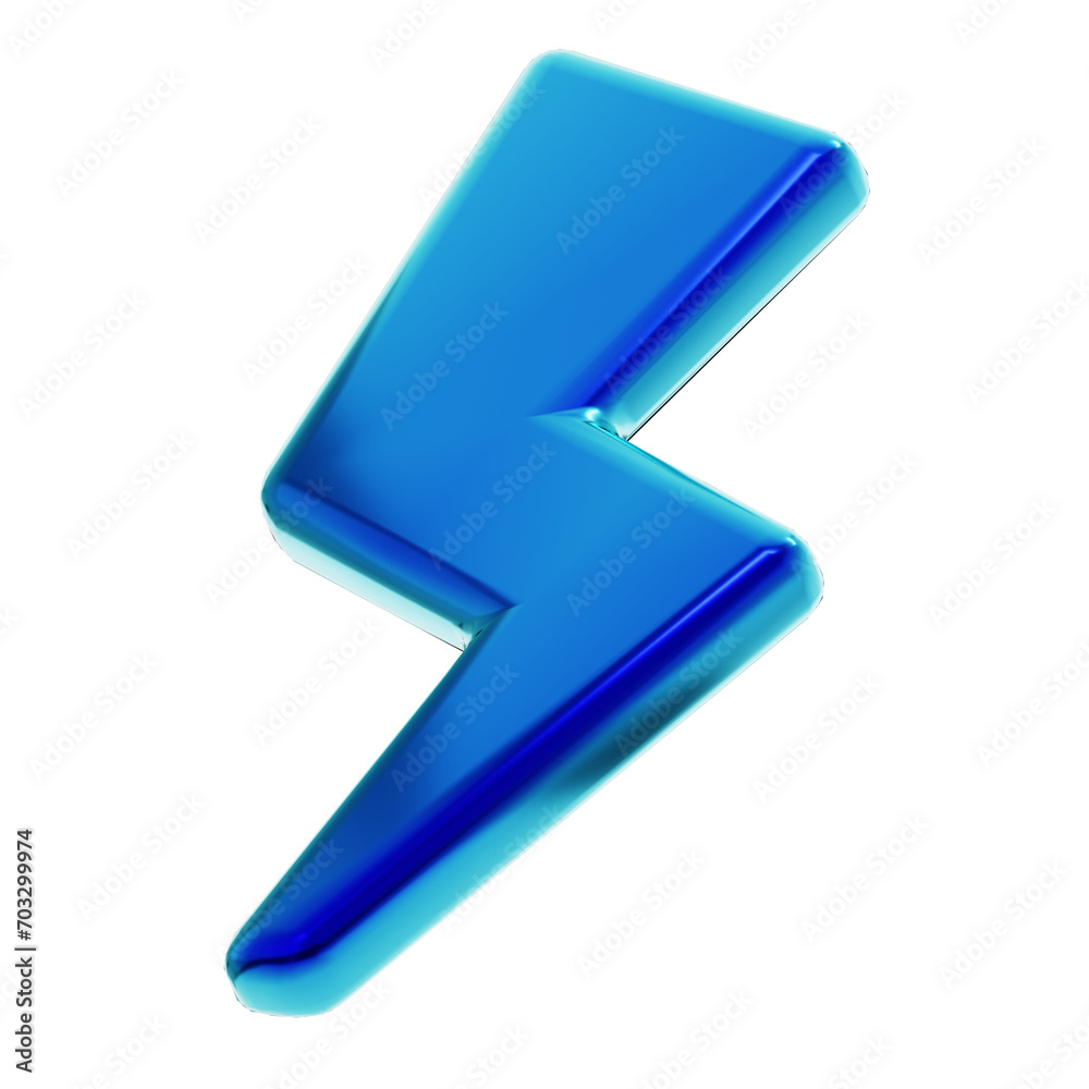 3D Illustration of Y2K Geometric Shape 3D Illustration of Y2K Geometric Shape