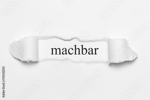 machbar	 photo