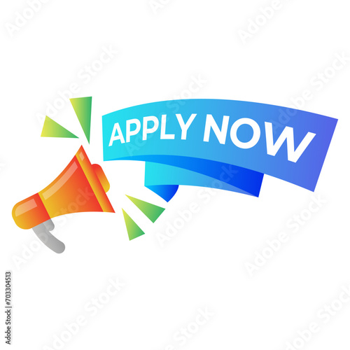 We're Hiring Banner Template. Business Recruiting Concept. Open Vacancy Design Template