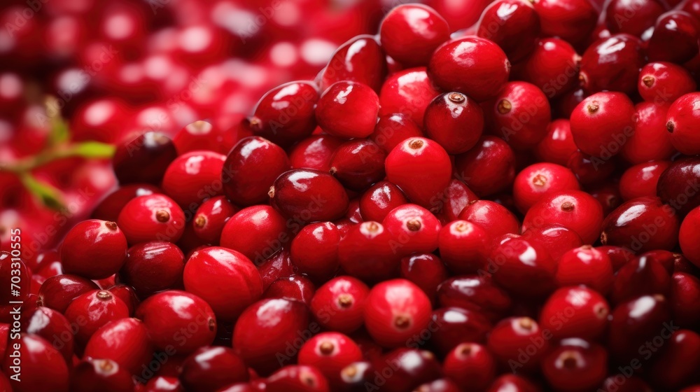 a pile of cranberries sitting next to each other on top of a pile of other red cranberries. a pile of cranberries sitting next to each other on top of a pile of other red cranberries.