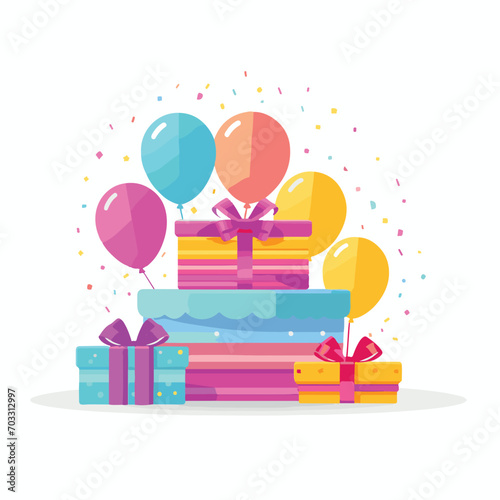 gift, vector, present, illustration, 3d, surprise, box, ribbon, background, bow, birthday, realistic, holiday, package, render, prize, icon, set, anniversary, sale, happy, isolated, object, offer, par © Rio