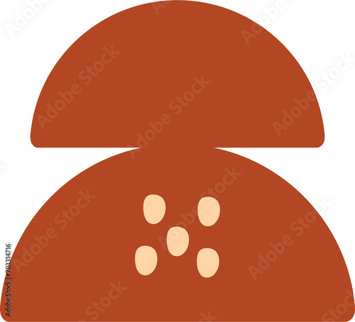 Organic Boho Abstract Shape