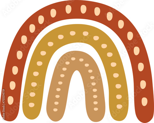 Organic Boho Abstract Shape