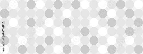Seamless trendy white background for textiles or covers. Mosaic with gray texture of geometric shapes, template for web intro.	
