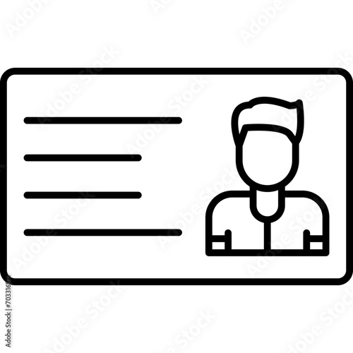 Visitor Card Icon