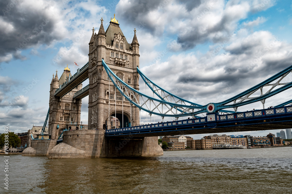 Obraz premium Tower Bridge And River Thames In The City Center Of London, United Kingdom