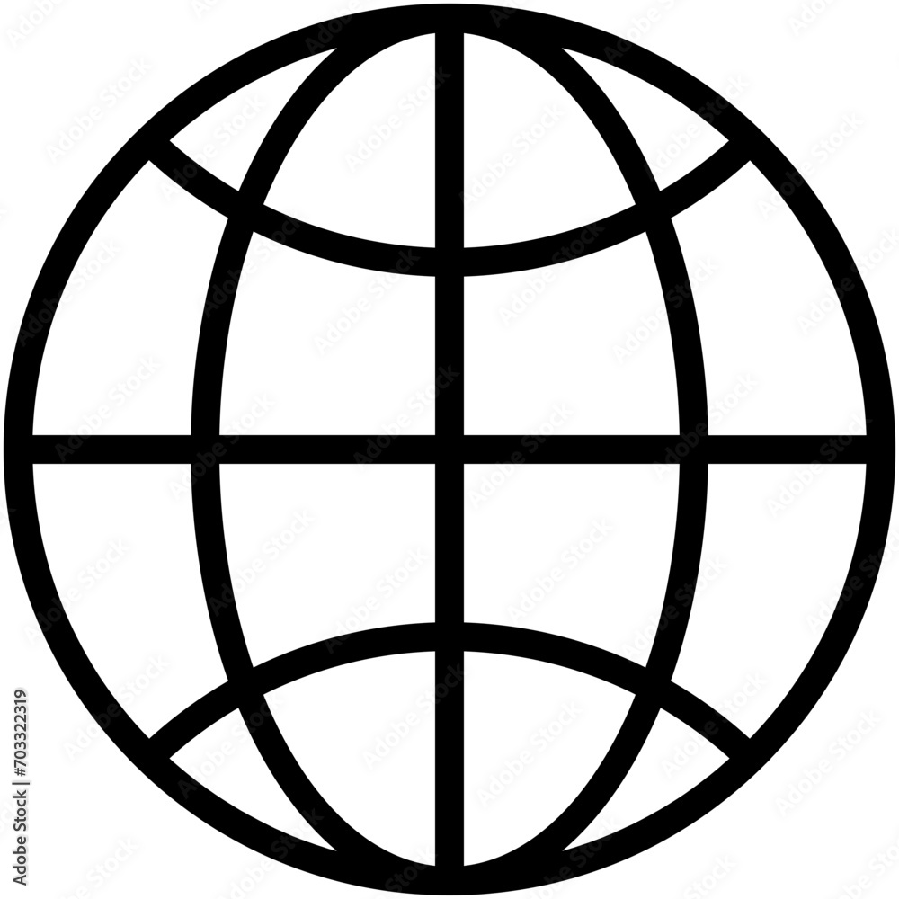 Globe Vector Icon Globe Vector Icon