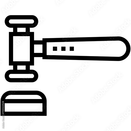 Auction Vector Icon