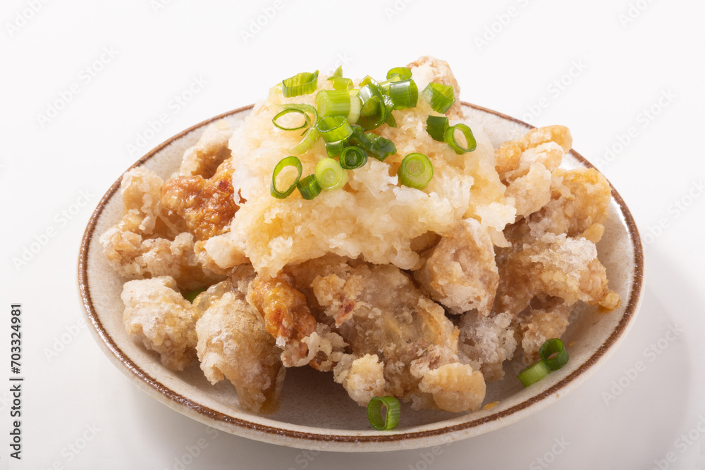 鶏皮おろしポン酢 鶏皮おろしポン酢