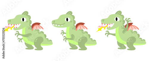 dragon cartoon clipart