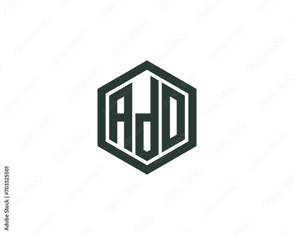 ADO logo design vector template ADO logo design vector template