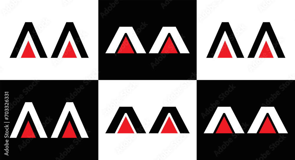 AA logo. AA set , A A design. White AA letter. AA, A A letter logo design. Initial letter AA letter logo set, linked circle uppercase monogram logo. A A letter logo vector design.
AA logo. AA set , A A design. White AA letter. AA, A A letter logo design. Initial letter AA letter logo set, linked circle uppercase monogram logo. A A letter logo vector design.