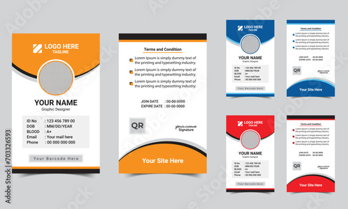 ID Card Template | Office Id card | Creative Id card design for your company employee