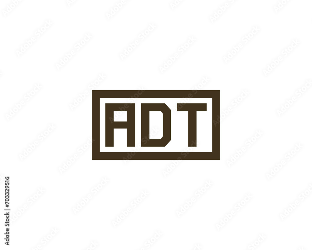 ADT logo design vector template ADT logo design vector template