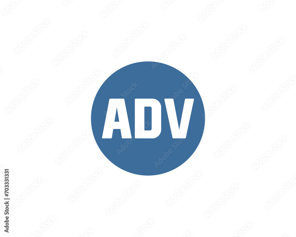 ADV Logo design vector template ADV Logo design vector template