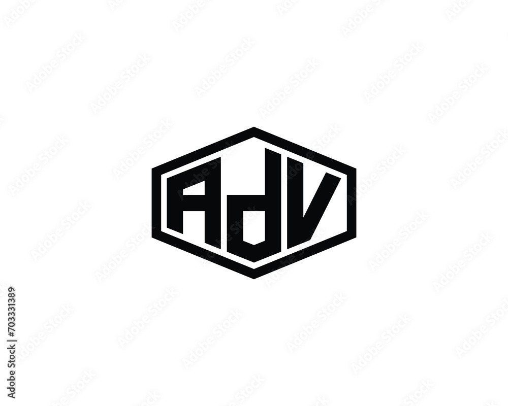 ADV Logo design vector template ADV Logo design vector template