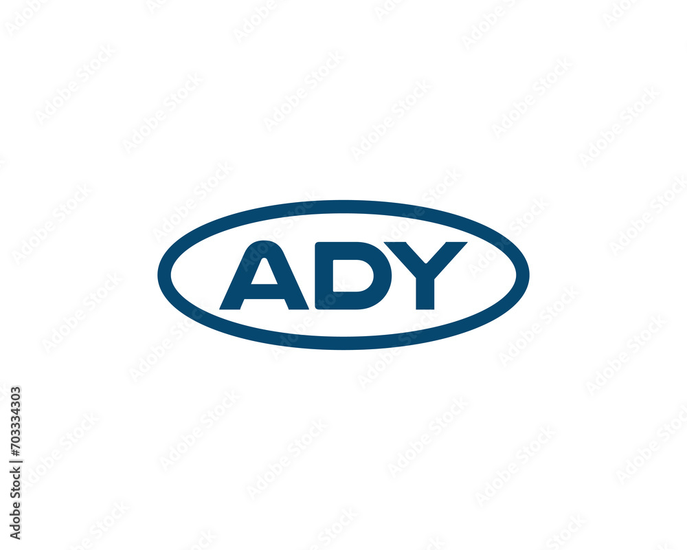 ADY logo design vector template ADY logo design vector template