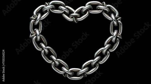 heart shaped chain