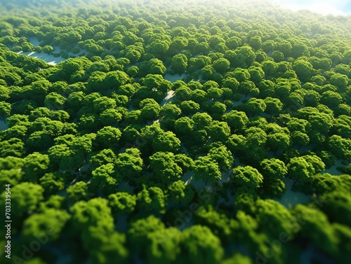 green tea plantation