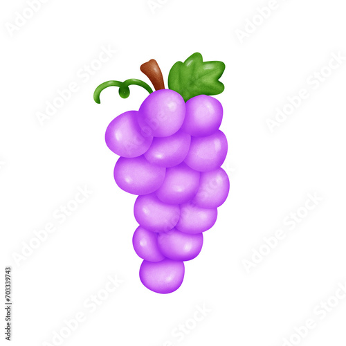 Fotografie bunch of grapes