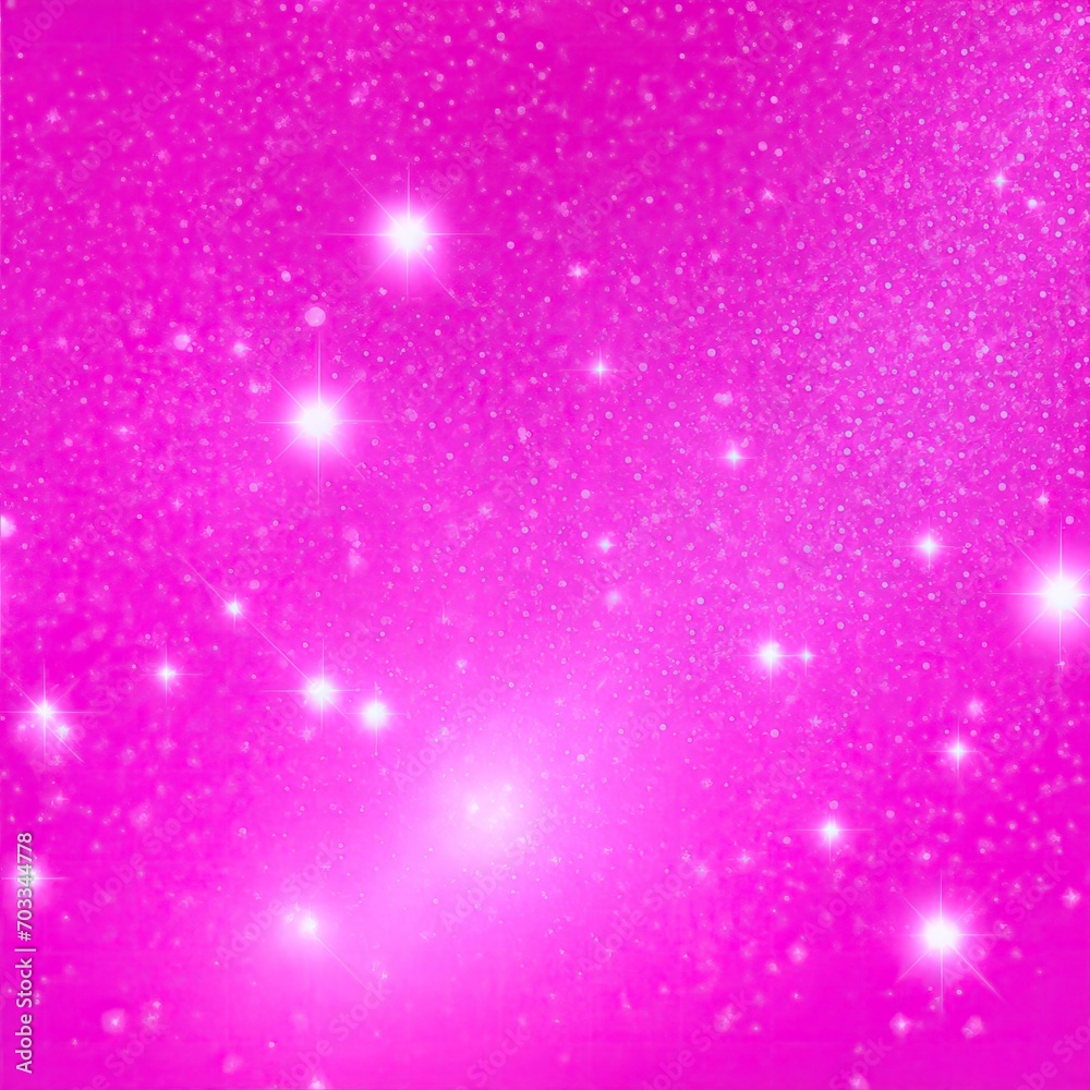 Pink particles and light abstract background with shining dots stars Pink particles and light abstract background with shining dots stars