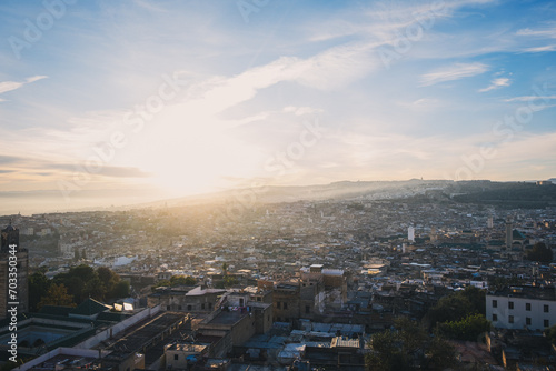 メリニデスの墓からのフェズの旧市街の風景 © 739photography